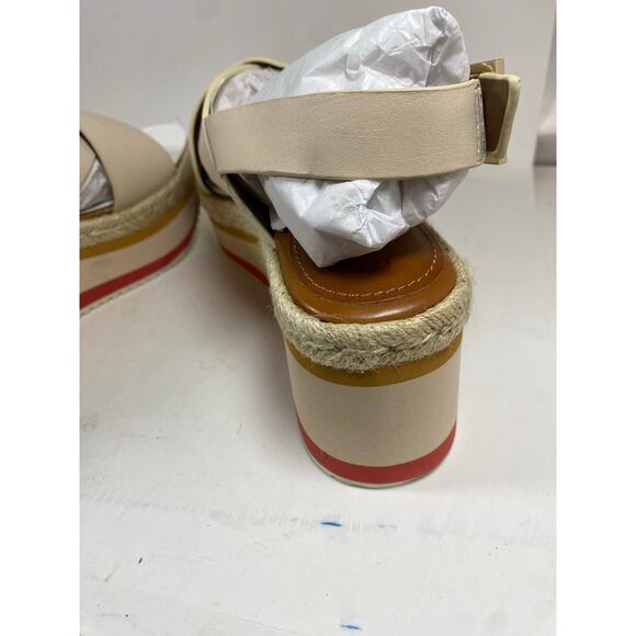 Enzo Angiolini Eva Wedge Sandals NWT 9W - Picture 7 of 10